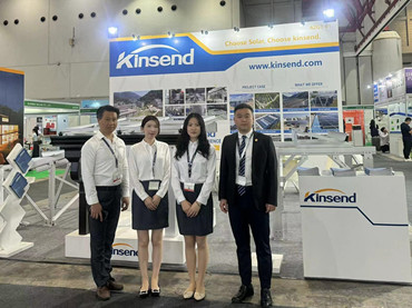 Solartech Indonesia Exhibition [ Kinsend Booth Number ] A2G3-01