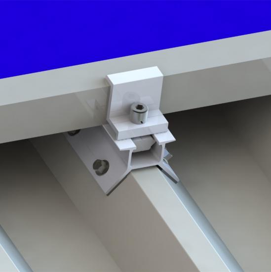 Universal Metal Roof Mounting System For Trapozoid Rooftop Manufacturer Universal Metal Roof Mounting System For Trapozoid Rooftop Price