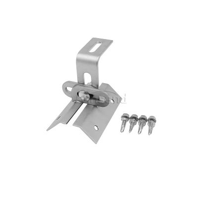 Stainless Steel Metal Hook Trapezoidal Rooftop Mount