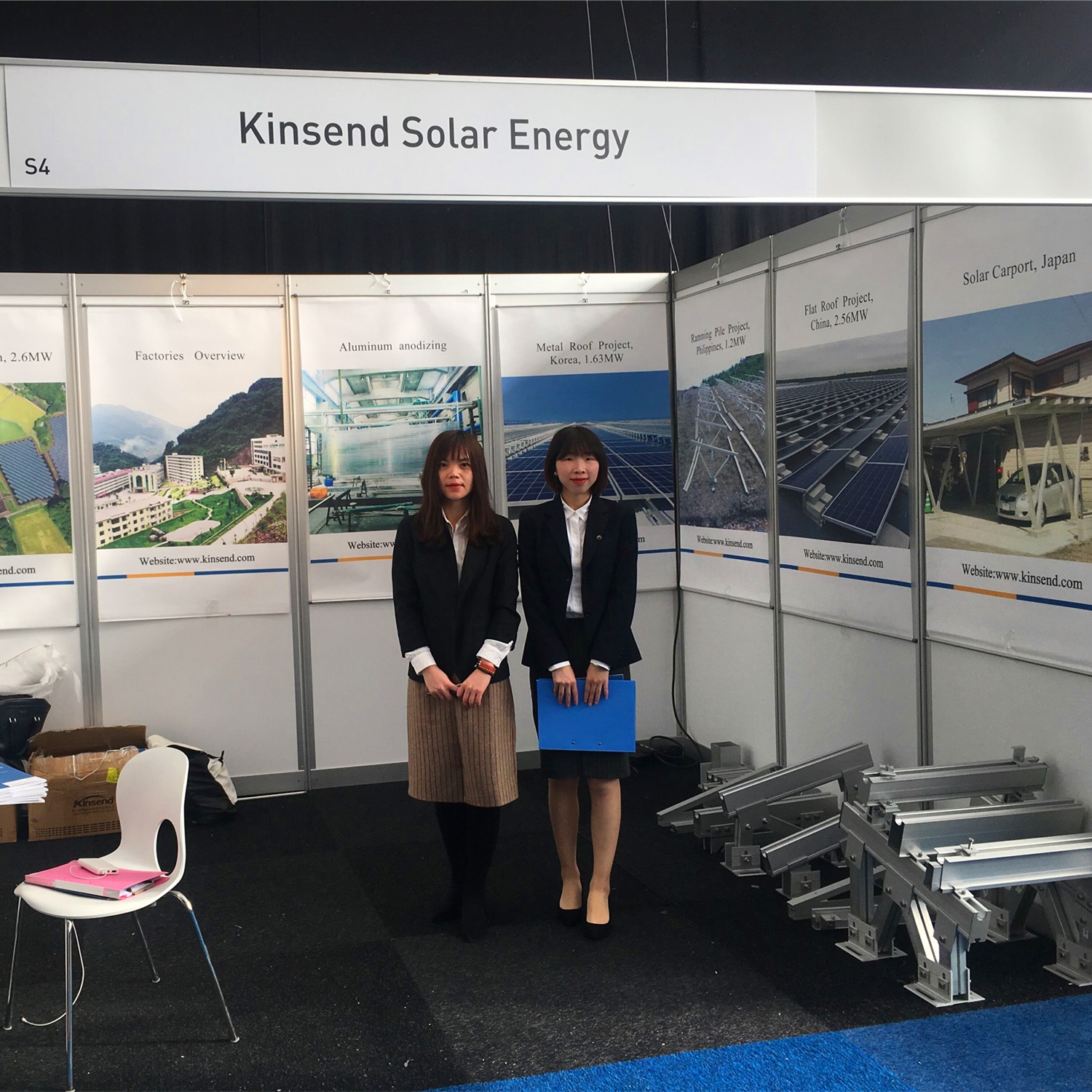 Kinsend exhibited at Solar Solutions Expo Netherlands 2019