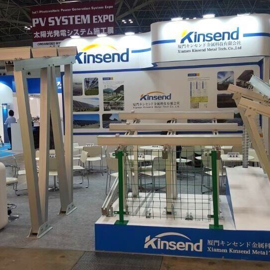 Kinsend exhibited at PV Expo Tokyo 2018