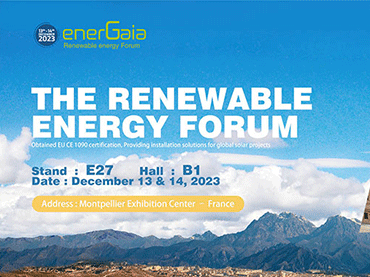 Forum energaia 2023’Montpellier, France,  Booth: Hall : B1, Stand : E27