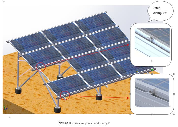 Kinsend Share with you several common types of solar photovoltaic bracket design drawings
