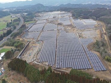 Solar Ground Project 43MW  宮崎県,Japan