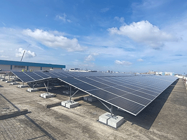 785kw New Completed ZAM Steel Flat Rooftop Solar Project ,Singapore