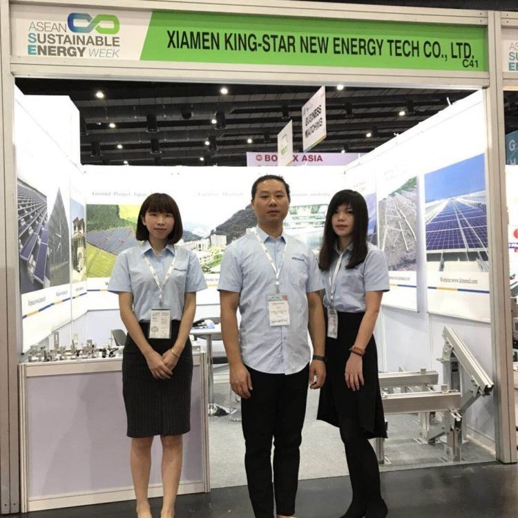 Kinsend exhibited at Asean Sustainable Energy Thailand 2018