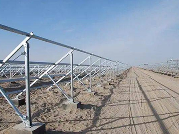 The Most Popular Solution Concrete Foundation Solar Mounting System 