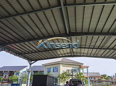 ZAM Steel Structure Solar Carport , Taiwan