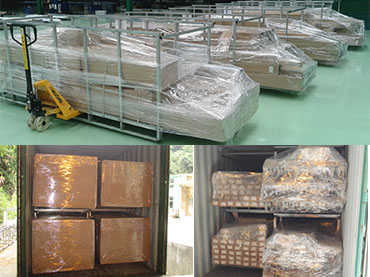 Provide a perfect packaging scheme for solar support during transportation
