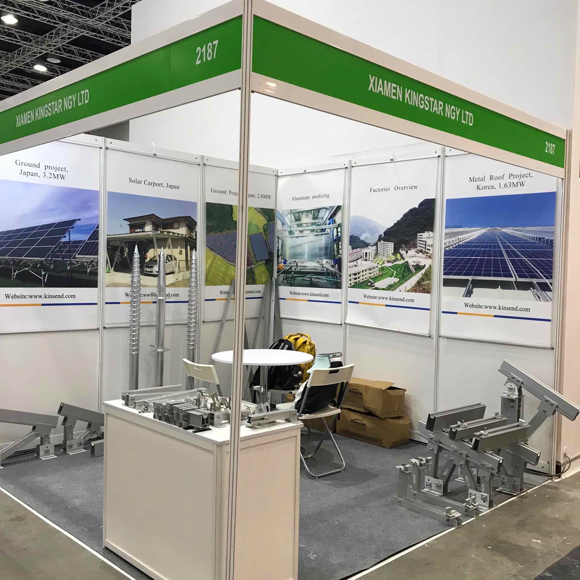  Kinsend exhibited at ASEAN Solar Expo in Malaysia 2018