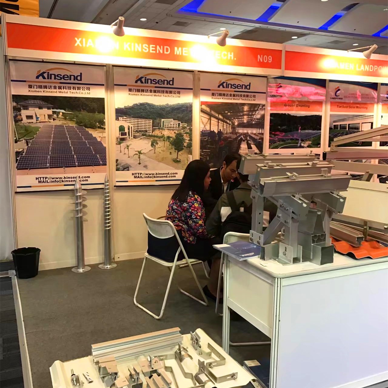 Kinsend exhibited at The Solar Show Philippines 2017